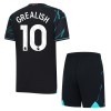 Officiële Voetbalshirt + Korte Broek Manchester City Grealish 10 Derde 2023-24 - Kids